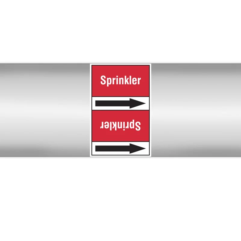 Betrouwbaar Leidingmarkering rol - PMF-SPRINKLER-RD4-RLL090