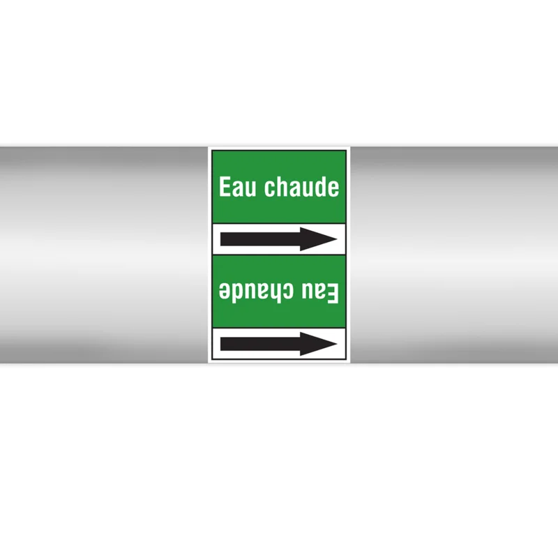 Rechtstreeks Van De Fabrikant Leidingmarkering rol - PMF-EAUCHAUDE-GR4-RLL090