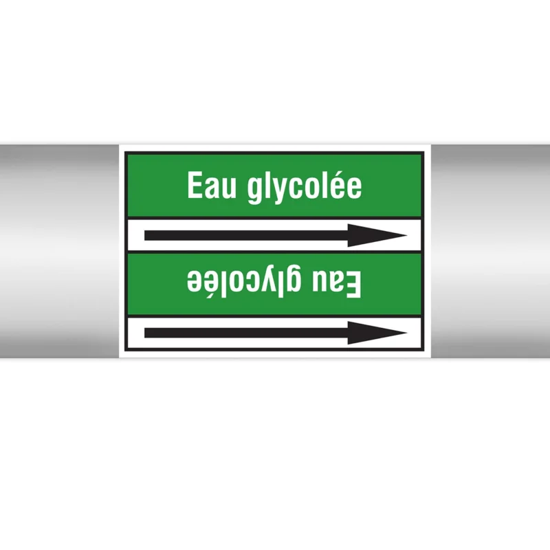Veilige Betaling Leidingmarkering rol - PMF-EAUGLYCOLÉ-GR3-RLL090