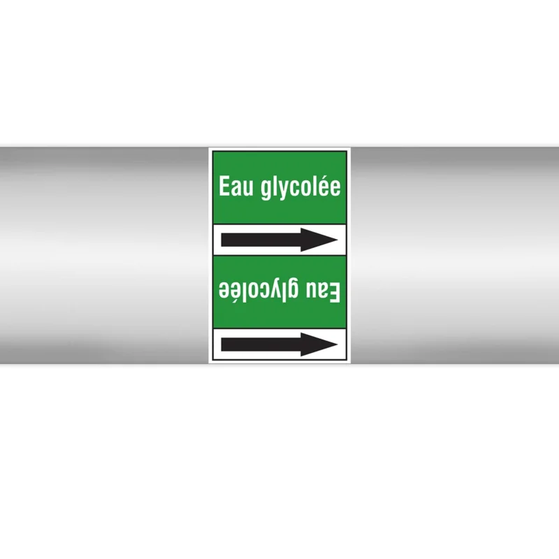 Beperkte Voorraad Leidingmarkering rol - PMF-EAUGLYCOLÉ-GR4-RLL090