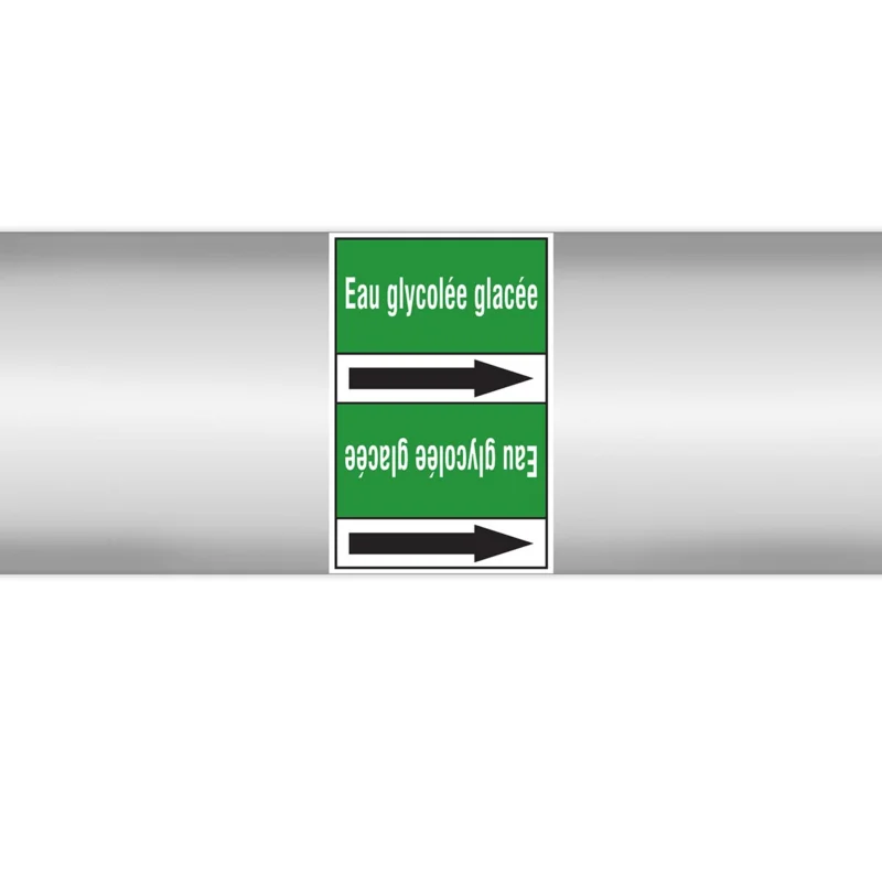 Beperkt Aanbod Leidingmarkering rol - PMF-EAUGLYC.GLACÉE-GR4-RLL090