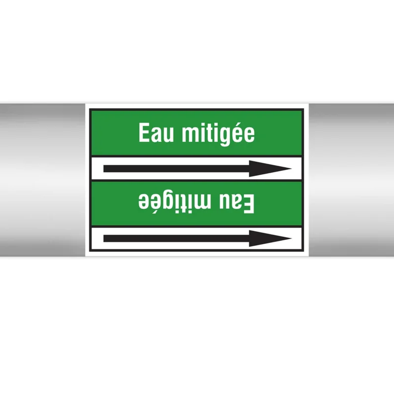 Speciale Aanbieding Leidingmarkering rol - PMF-EAUMITIGÉE-GR3-RLL090