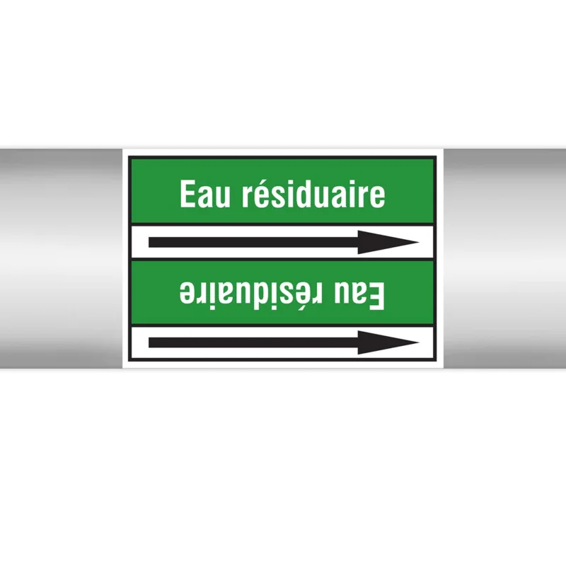 Shop Nu Leidingmarkering rol - PMF-EAURÉSIDUAIRE-GR3-RLL090