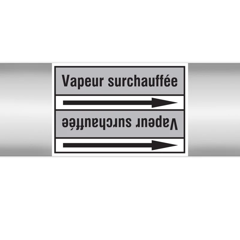 Snelle Levering Leidingmarkering rol - PMF-VAPEURSURCHA.-GY3-RLL090