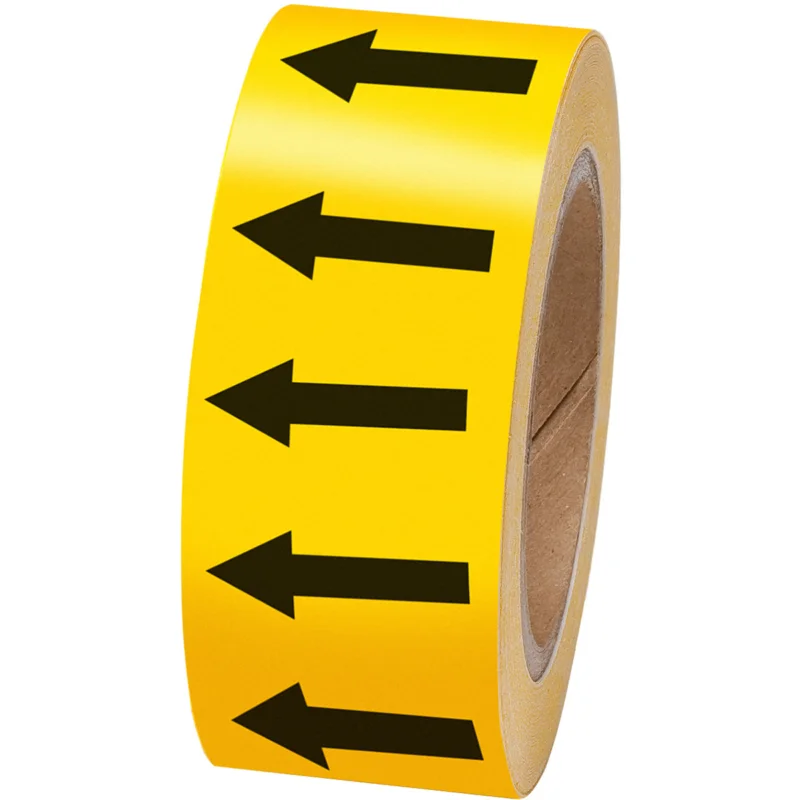 Brady - Leidingmarkering rol - Pijlentape - ARROWTAPE BLACK/YELLOW50MMX33M - 275112 - 86275112 Actieprijs