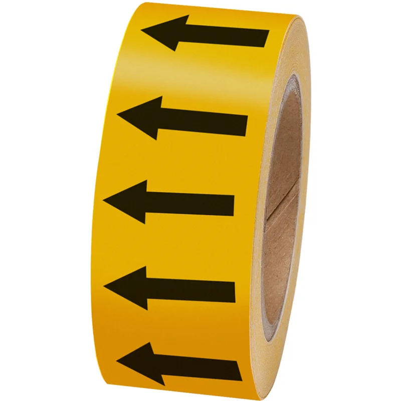 Brady - Leidingmarkering rol - Pijlentape - ARROW TAPE BLACK/OCHRE(F) 50MMX33M - 275122 - 86275122 Lage Prijs