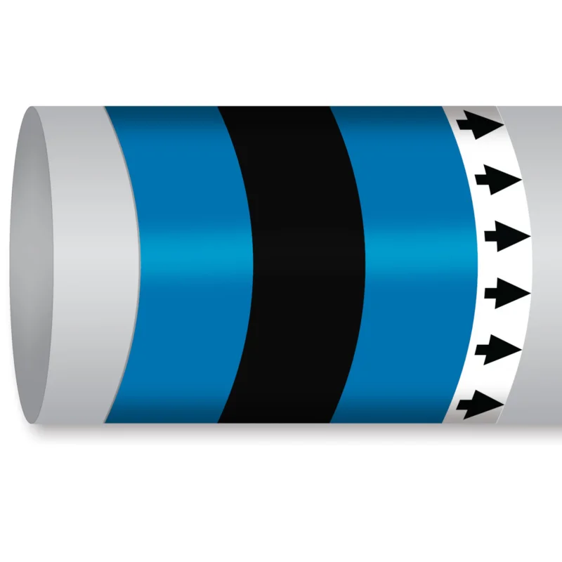 Leidingmarkering rol - MPM-WATER-300MMX30M-BL/BK/BL-ROLL Weekendaanbieding
