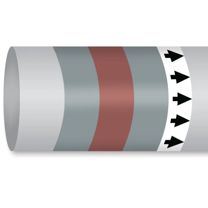 Actieprijs Leidingmarkering rol - MPM-NONFLAMGAS-200MMX30M-GY/VT/GY-ROLL