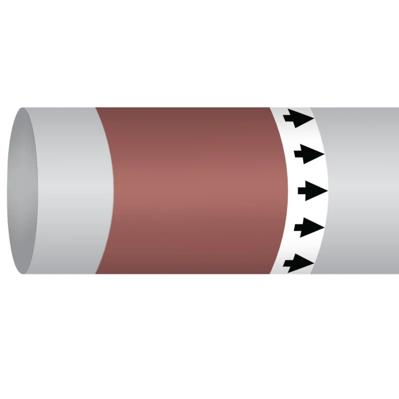 Leidingmarkering rol - MPM-ACID-127MMX30M-VT/VT/VT-ROLL Laatste Kans