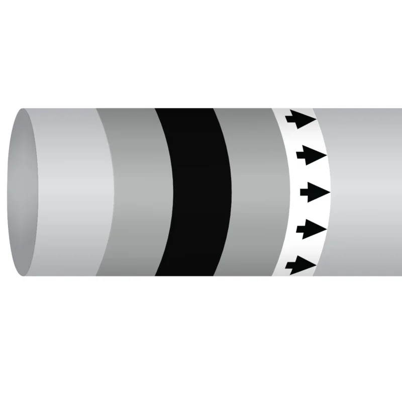 Leidingmarkering rol - MPM-STEAM-127MMX30M-SV/BK/SV-ROLL Bestseller
