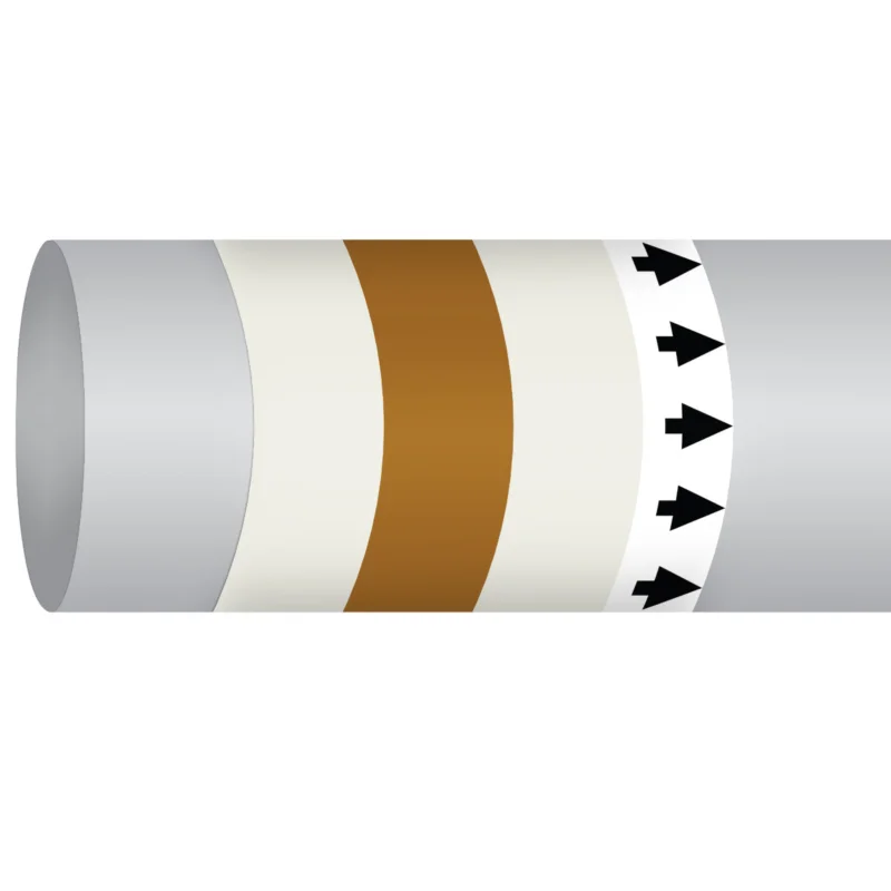 Leidingmarkering rol - MPM-AIRINVENT-127MMX30M-WT/BR/WT-ROLL Shop Nu