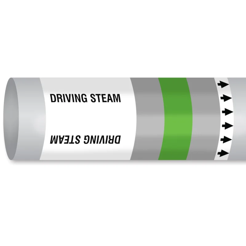 Bestseller Leidingmarkering rol - MPM-STEAM-600MMX30M-SV/GN/SV-ROLL