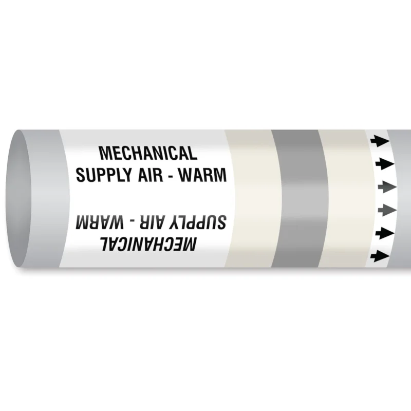 Actieprijs Leidingmarkering rol - MPM-AIRINVENT-600MMX30M-WT/SV/WT-ROLL