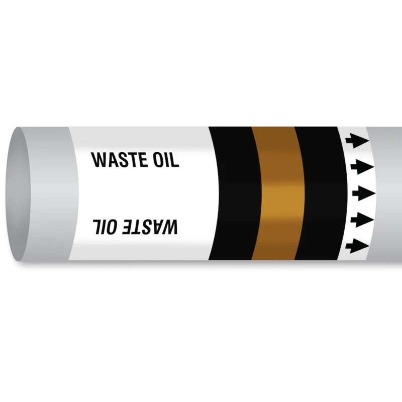Bestseller Leidingmarkering rol - MPM-WASTE-400MMX30M-BK/BR/BK-ROLL