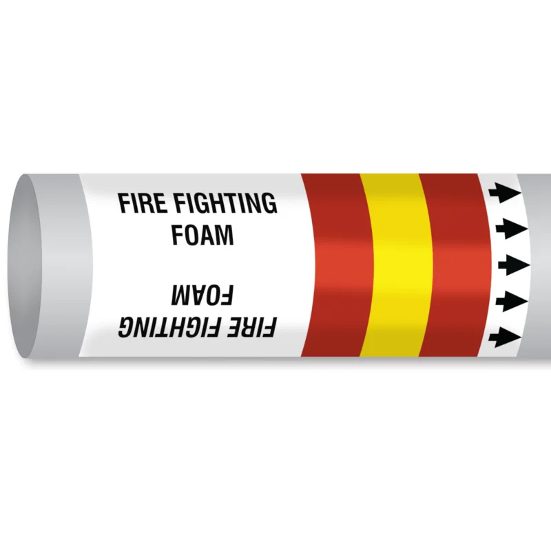 Bestseller Leidingmarkering rol - MPM-FIRE-400MMX30M-RD/YL/RD-ROLL