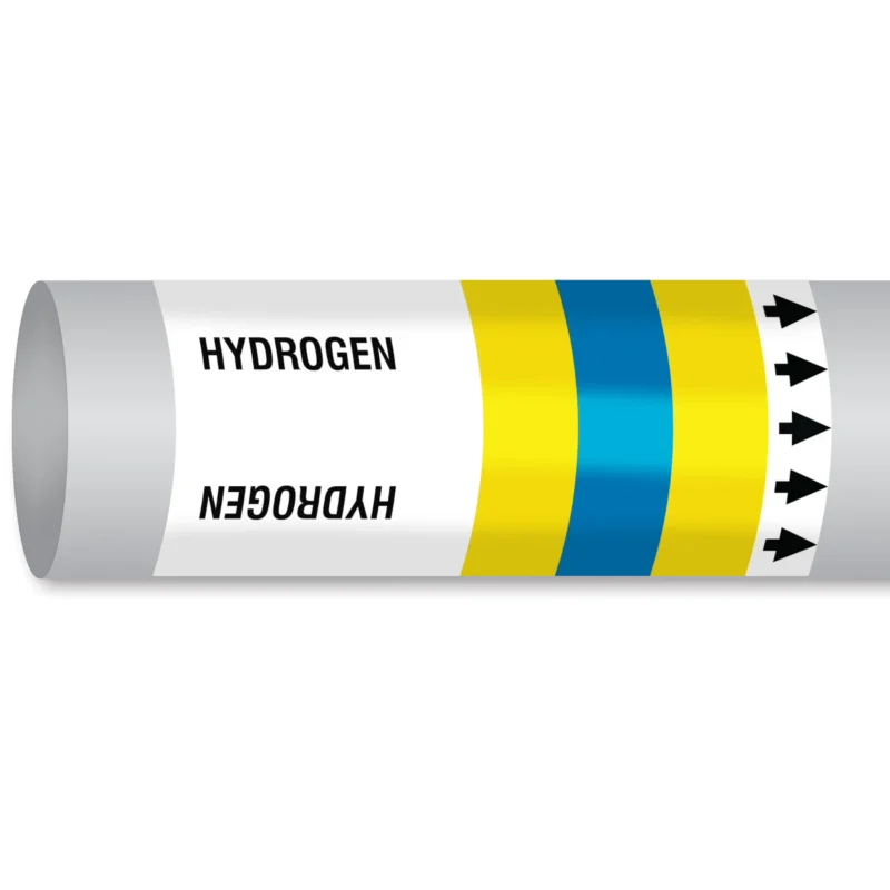 Beperkt Aanbod Leidingmarkering rol - MPM-FLAMGAS-400MMX30M-YL/BL/YL-ROLL