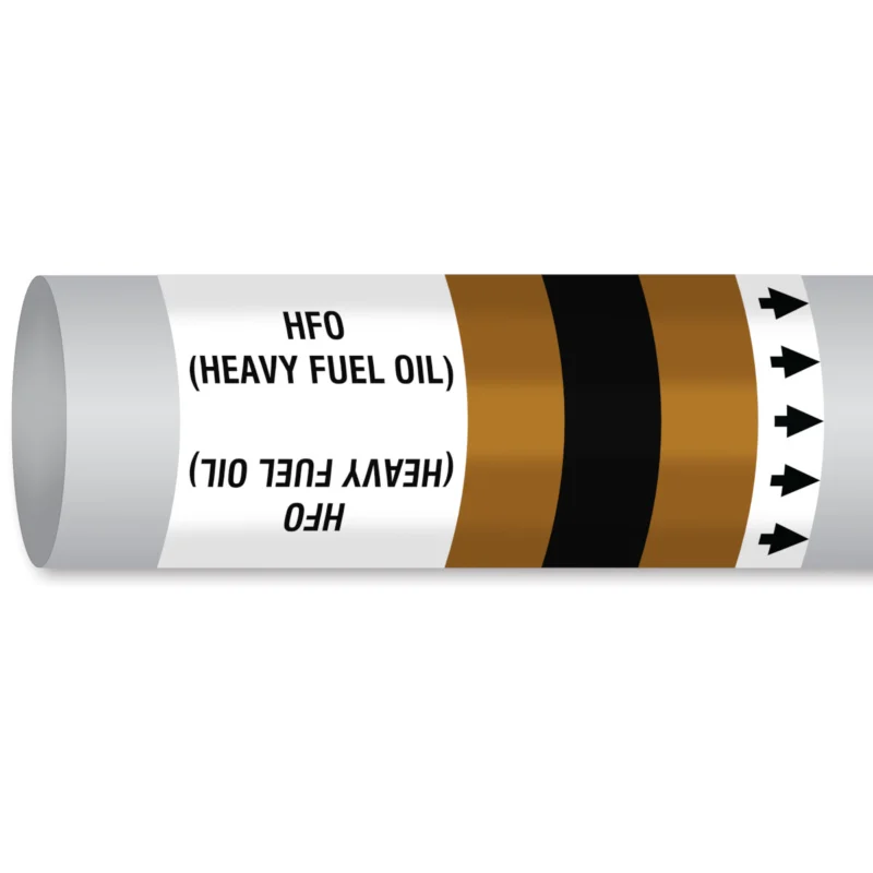 Populair Leidingmarkering rol - MPM-FUEL-225MMX30M-BR/BK/BR-ROLL