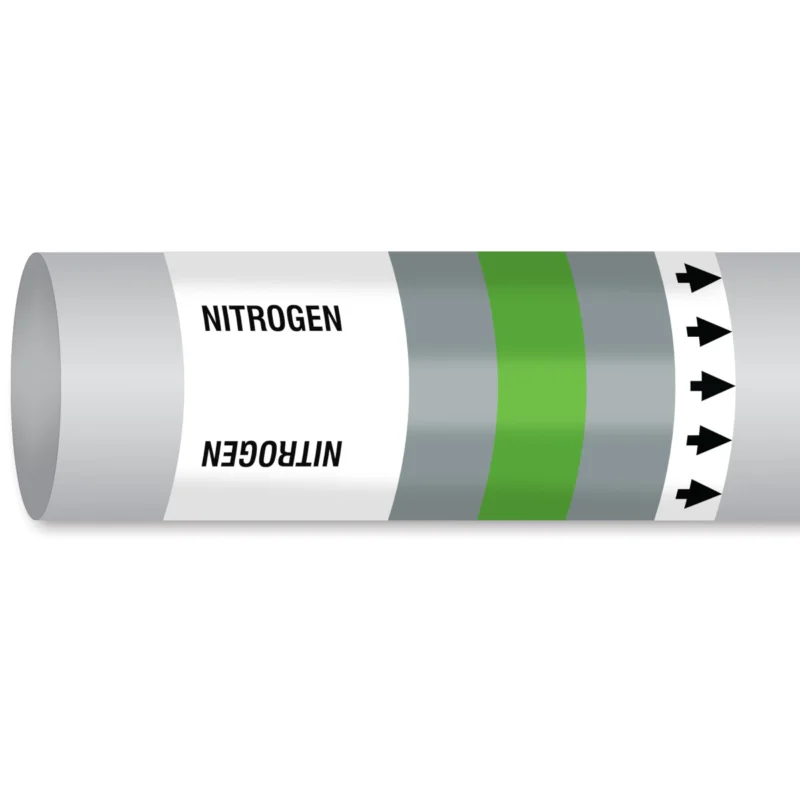 Uitverkoop Leidingmarkering rol - MPM-NONFLAMGAS-225MMX30M-GY/GN/GY-ROLL