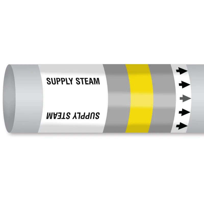 Shop Nu Leidingmarkering rol - MPM-STEAM-225MMX30M-SV/YL/SV-ROLL
