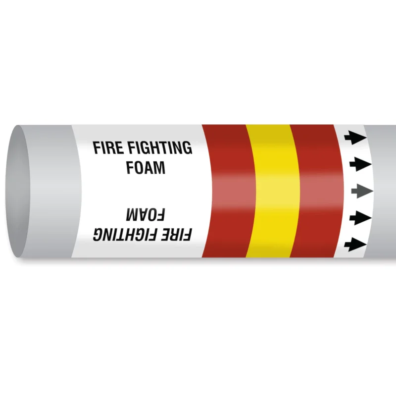 Uitverkoop Leidingmarkering rol - MPM-FIRE-225MMX30M-RD/YL/RD-ROLL