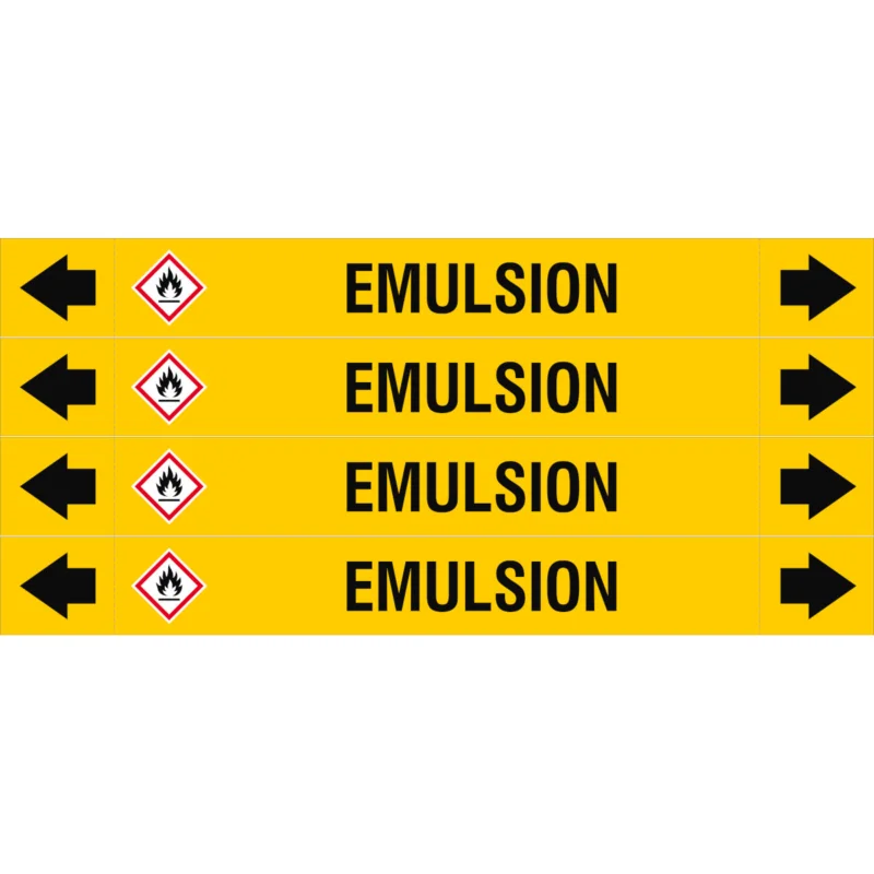 Bestseller Leidingmarkering rol - ASMEPM-26X230MM-EMULSION