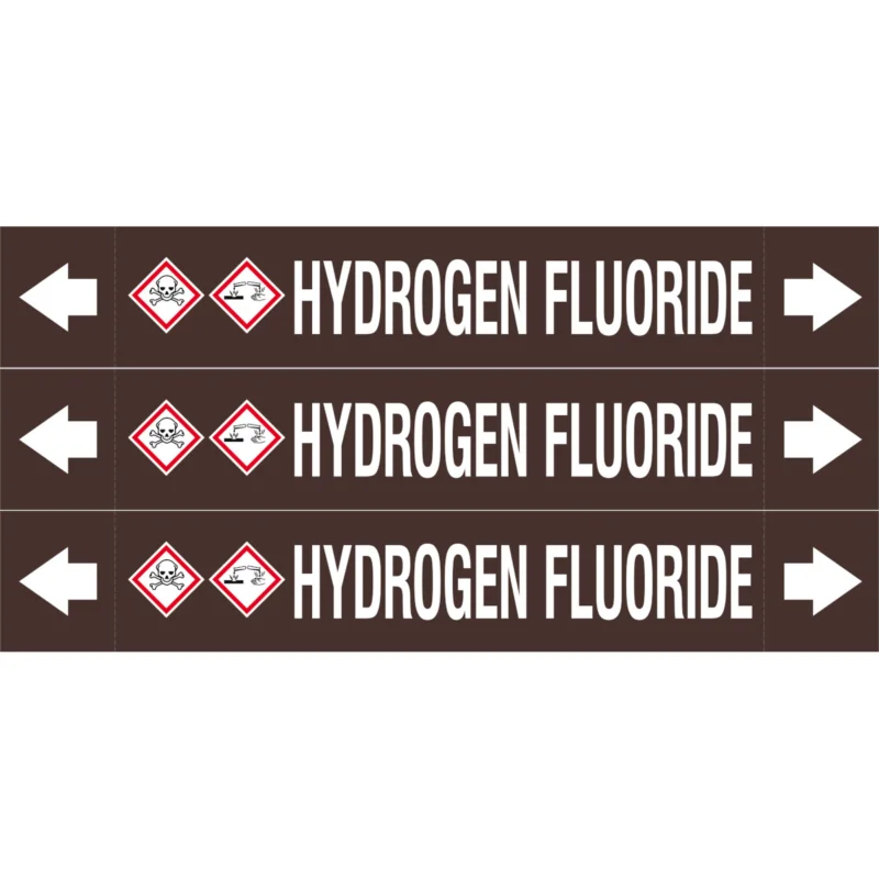 Uitverkoop Leidingmarkering rol - ASMEPM-37X230MM-HYDROGEN FLUORIDE