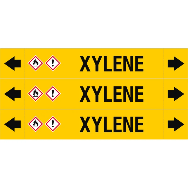 Veilige Betaling Leidingmarkering rol - ASMEPM-37X230MM-XYLENE