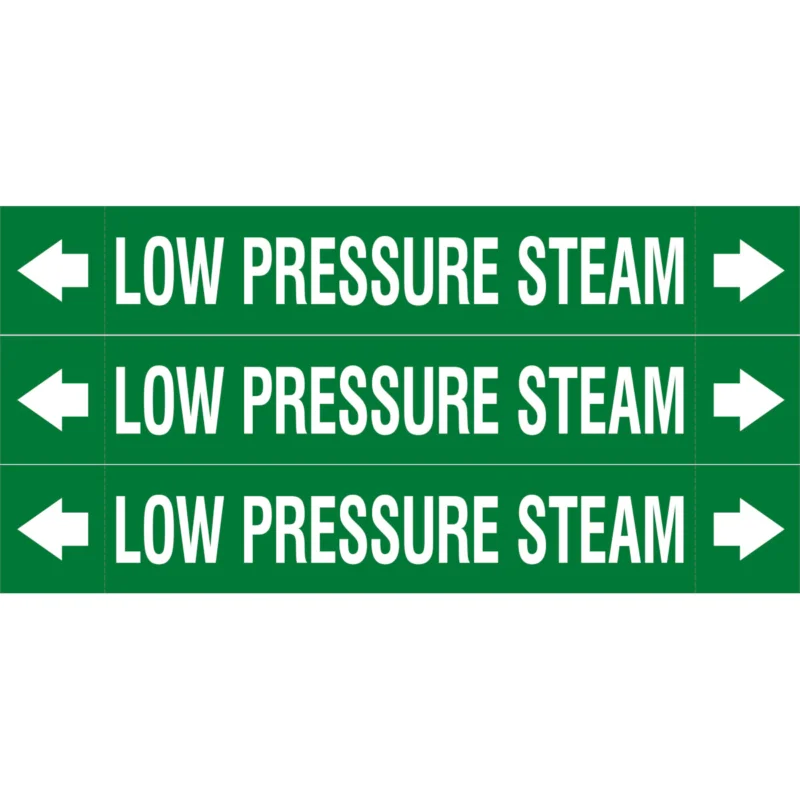 Superprijs Leidingmarkering rol - ASMEPM-37X230MM-LOW PRESSURE STEAM