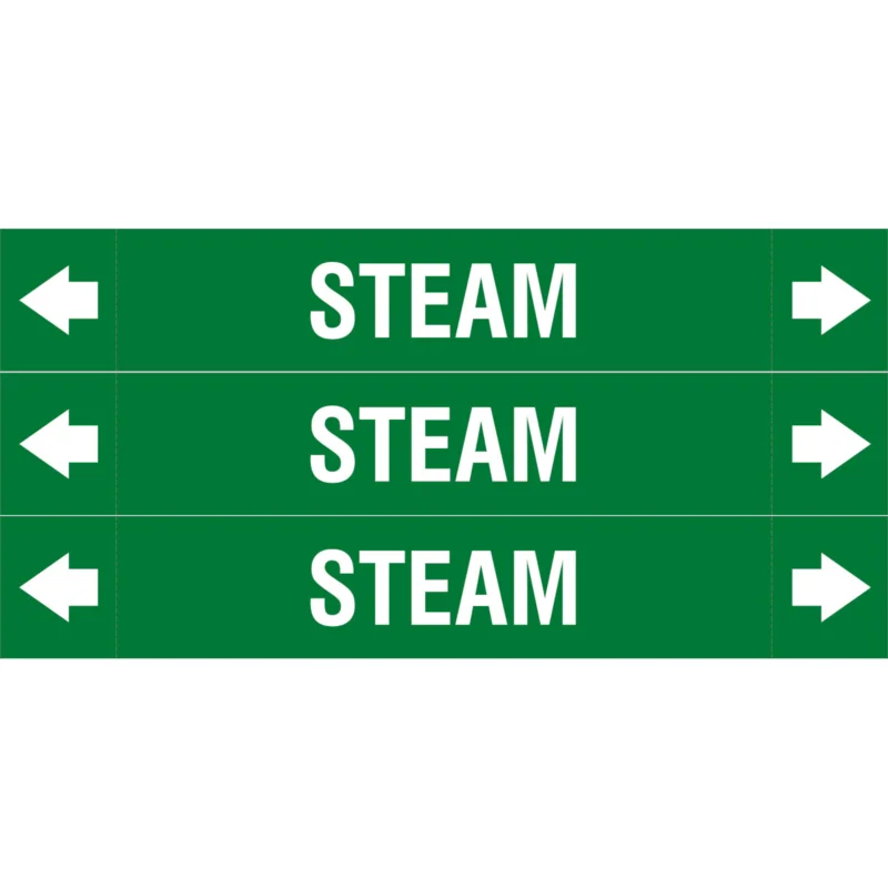 Voordeelprijs Leidingmarkering rol - ASMEPM-37X230MM-STEAM