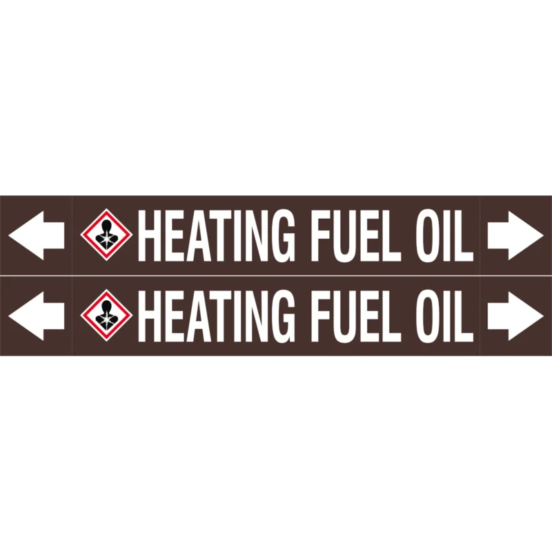 Shop Nu Leidingmarkering rol - ASMEPM-50X345MM-HEATING FUEL OIL