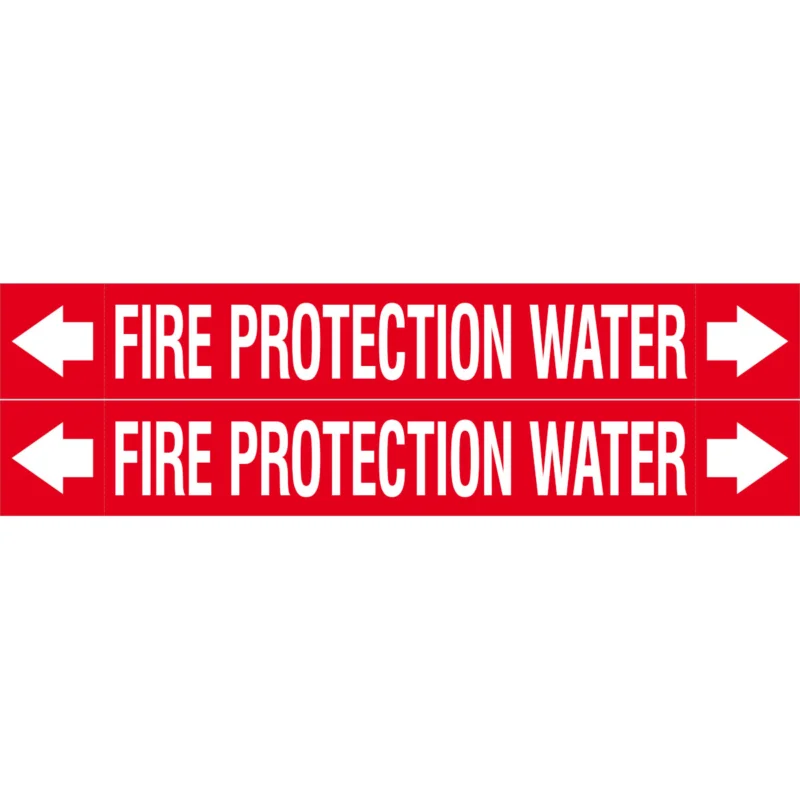 Superprijs Leidingmarkering rol - ASMEPM-50X345MM-FIRE PROTECTION WATER
