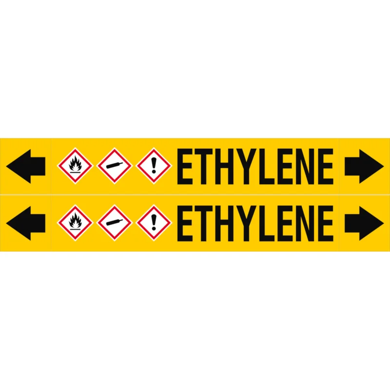Alleen Vandaag Leidingmarkering rol - ASMEPM-50X345MM-ETHYLENE