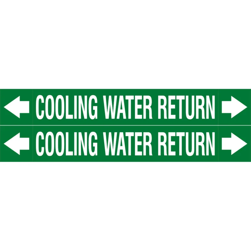 Actieprijs Leidingmarkering rol - ASMEPM-50X345MM-COOLING WATER RETURN