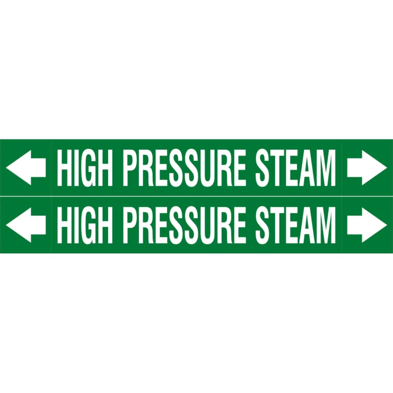 Rechtstreeks Van De Fabrikant Leidingmarkering rol - ASMEPM-50X345MM-HIGH PRESSURE STEAM
