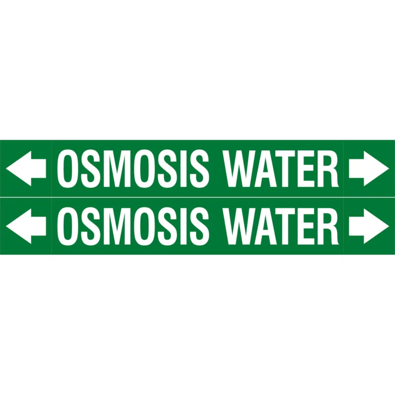 Rechtstreeks Van De Fabrikant Leidingmarkering rol - ASMEPM-50X345MM-OSMOSIS WATER