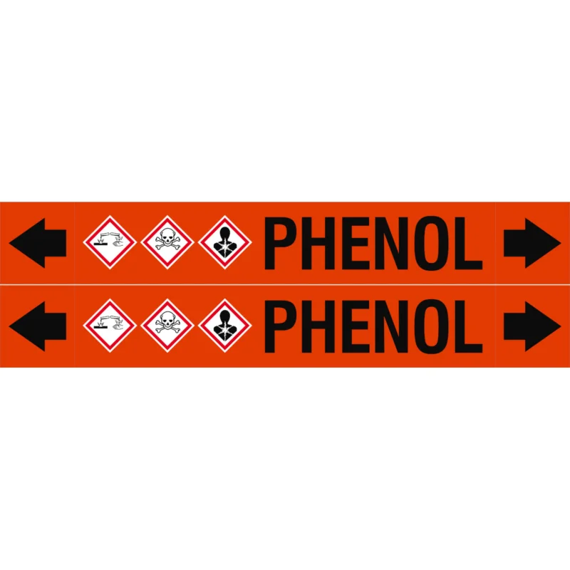 Speciale Aanbieding Leidingmarkering rol - ASMEPM-50X345MM-PHENOL