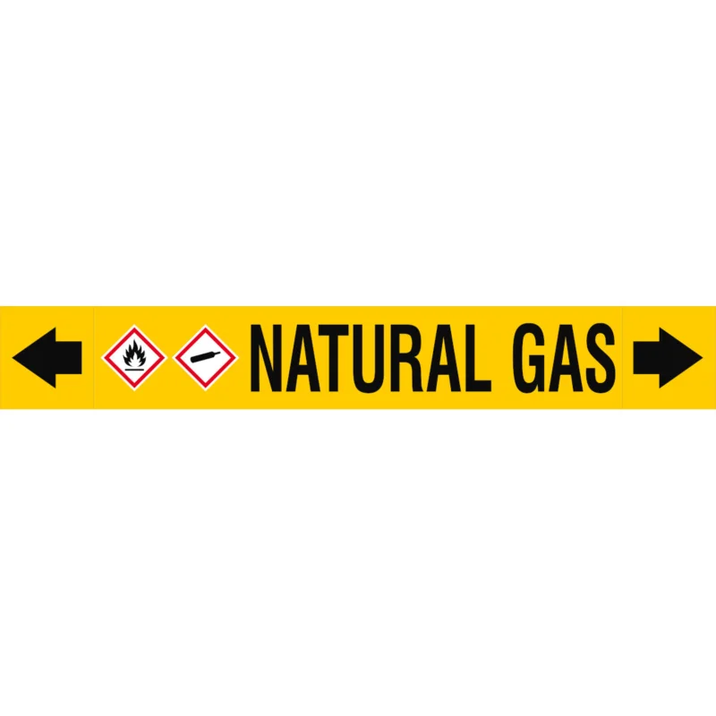 Beste Prijs Leidingmarkering rol - ASMEPM-100X690MM-NATURAL GAS