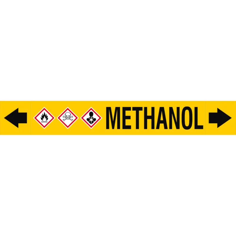 Shop Nu Leidingmarkering rol - ASMEPM-100X690MM-METHANOL