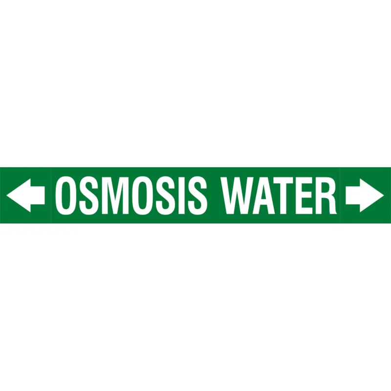 Premium Leidingmarkering rol - ASMEPM-100X690MM-OSMOSIS WATER