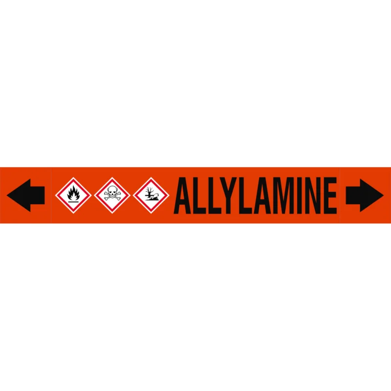 Actieprijs Leidingmarkering rol - ASMEPM-100X690MM-ALLYLAMINE