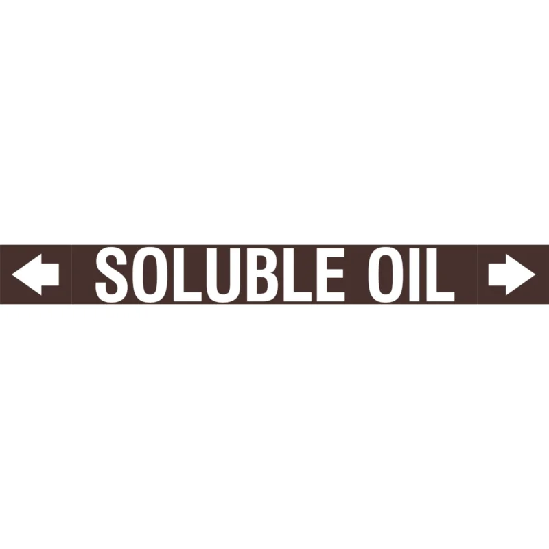 Uitverkoop Leidingmarkering rol - ASMEPM-100X920MM-SOLUBLE OIL