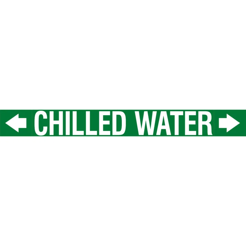 Snelle Levering Leidingmarkering rol - ASMEPM-100X920MM-CHILLED WATER