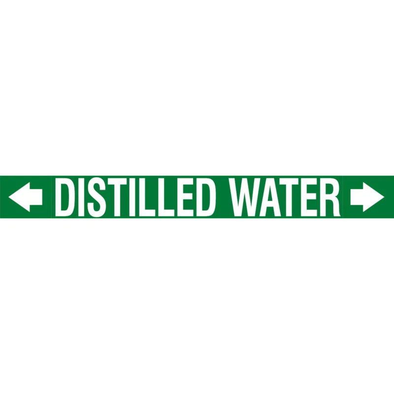 Seizoensaanbieding Leidingmarkering rol - ASMEPM-100X920MM-DISTILLED WATER