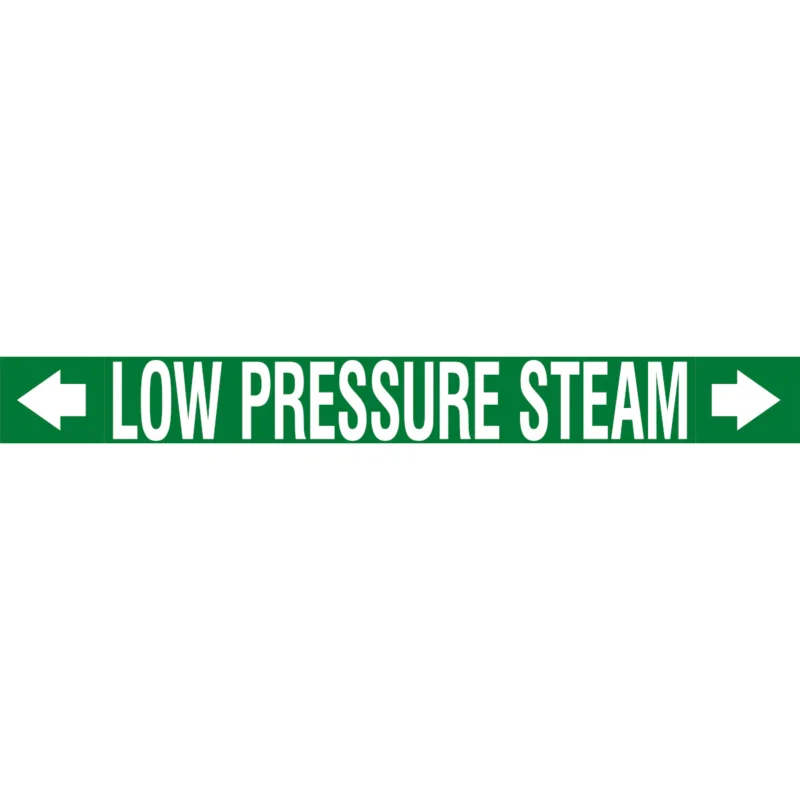 Betrouwbaar Leidingmarkering rol - ASMEPM-100X920MM-LOW PRESSURE STEAM
