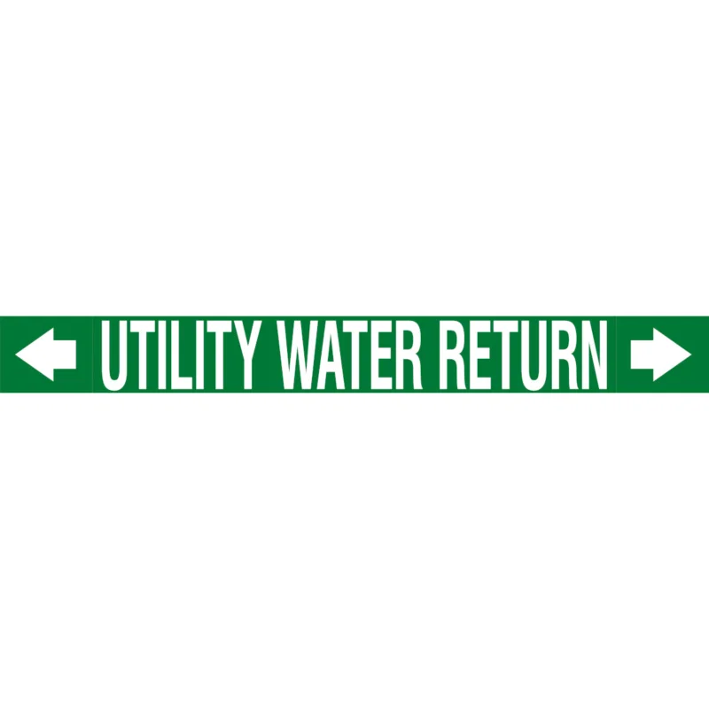Betaalbaar Leidingmarkering rol - ASMEPM-100X920MM-UTILITY WATER RETURN