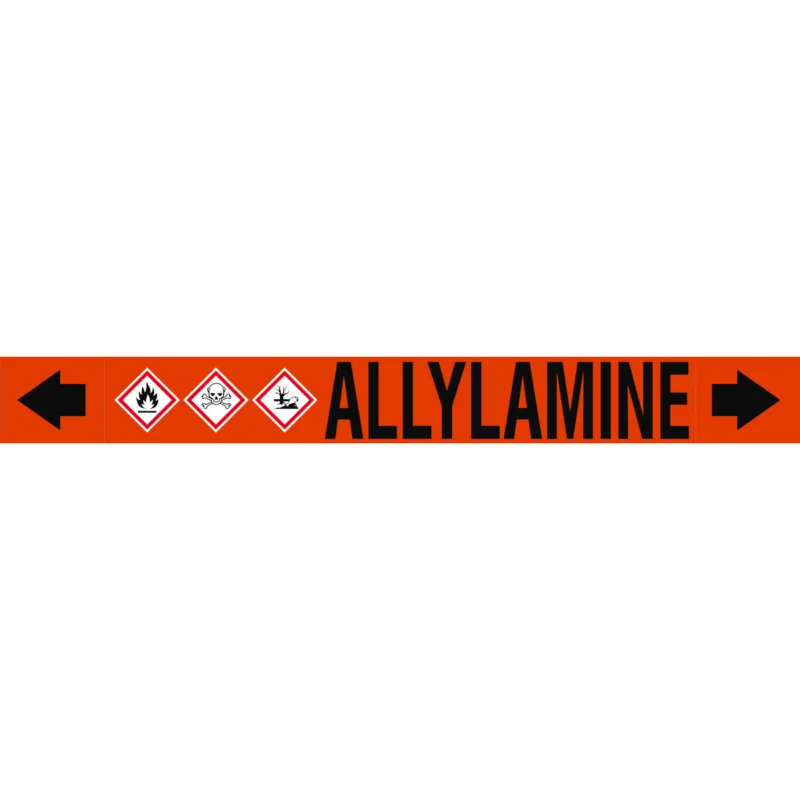 Populair Leidingmarkering rol - ASMEPM-100X920MM-ALLYLAMINE