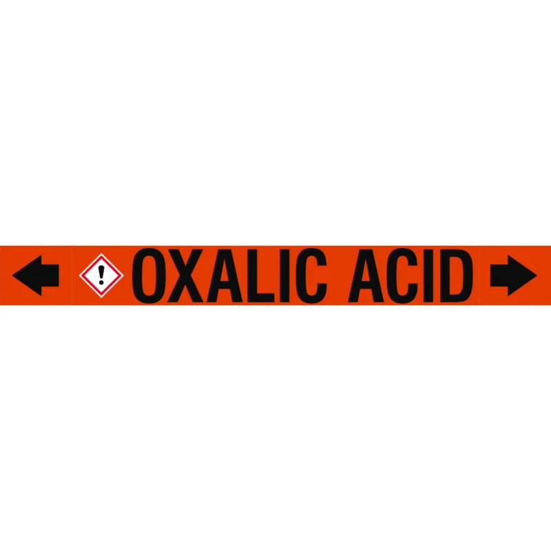 Uitverkoop Leidingmarkering rol - ASMEPM-100X920MM-OXALIC ACID