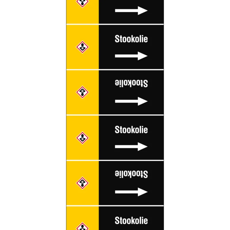 Seizoensaanbieding Leidingmarkering rol - ISO20560PM-180X1000-STOOKOLIE
