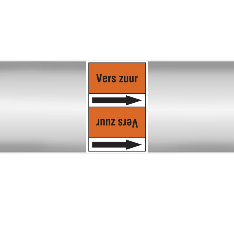 Brady - Rolvorm - Leidingmerkers op doorlopende rol, zonder pictogram - PMN-Verszuur-OR4-RL70 - 804203 - 86804203 Speciale Aanbieding