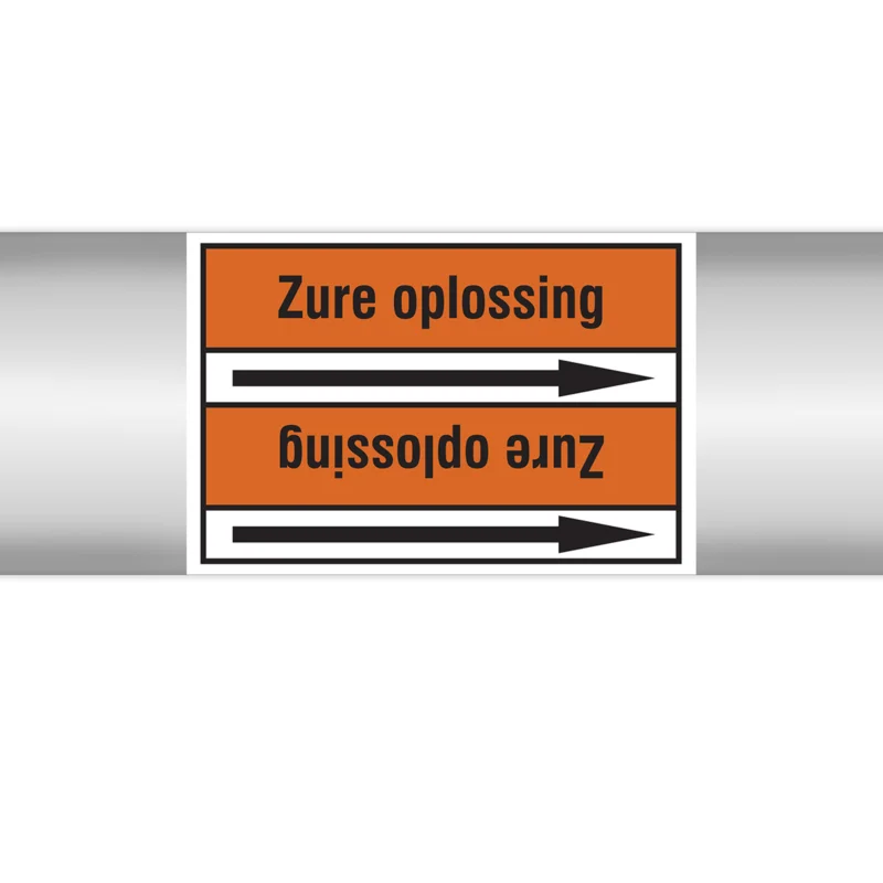 Beperkte Voorraad Brady - Rolvorm - Leidingmerkers op doorlopende rol, zonder pictogram - PMN-Zureoplossing-OR3-RL70 - 804227 - 86804227
